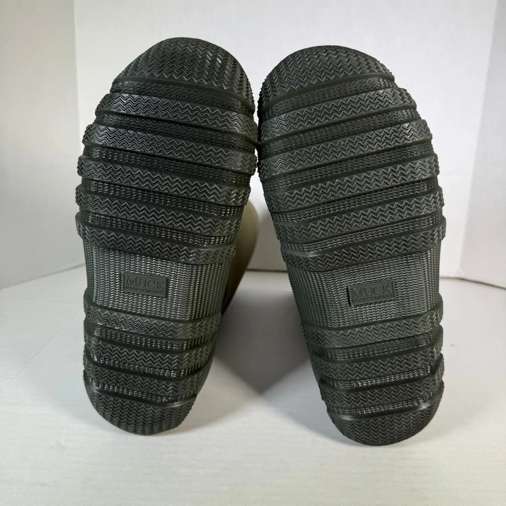 Muck Boot Company Edgewater Hi Men 8 Moss Green Waterproof Rubber Boots EWH-333T